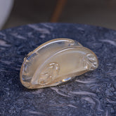 Porta Guardanapo folhas champagne com ouro